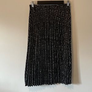 Worthington Pleated Midi Skirt